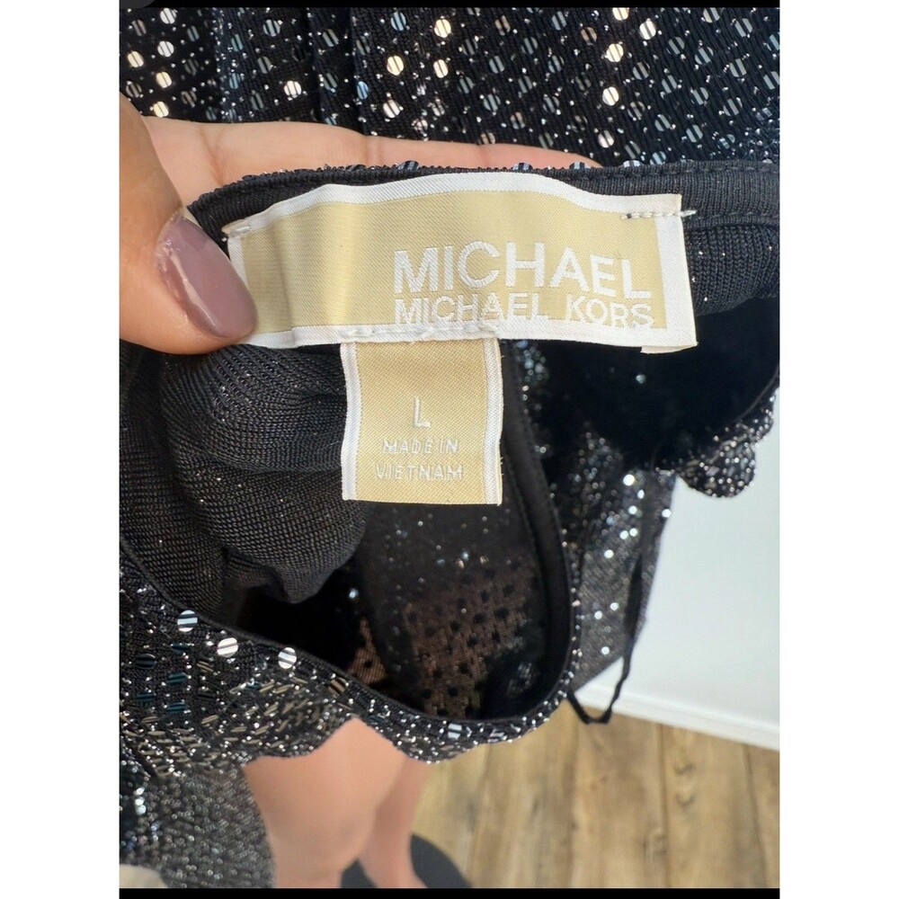 MICHAEL KORS  WOMEN SEQUIN DEESS - Picture 8 of 9